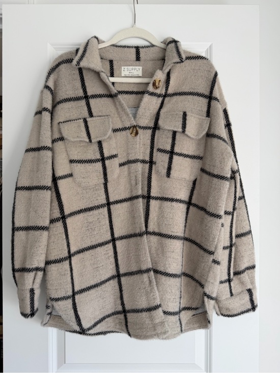 Z Supply Jackets & Blazers - Z Supply Women’s Plaid Tucker Jacket